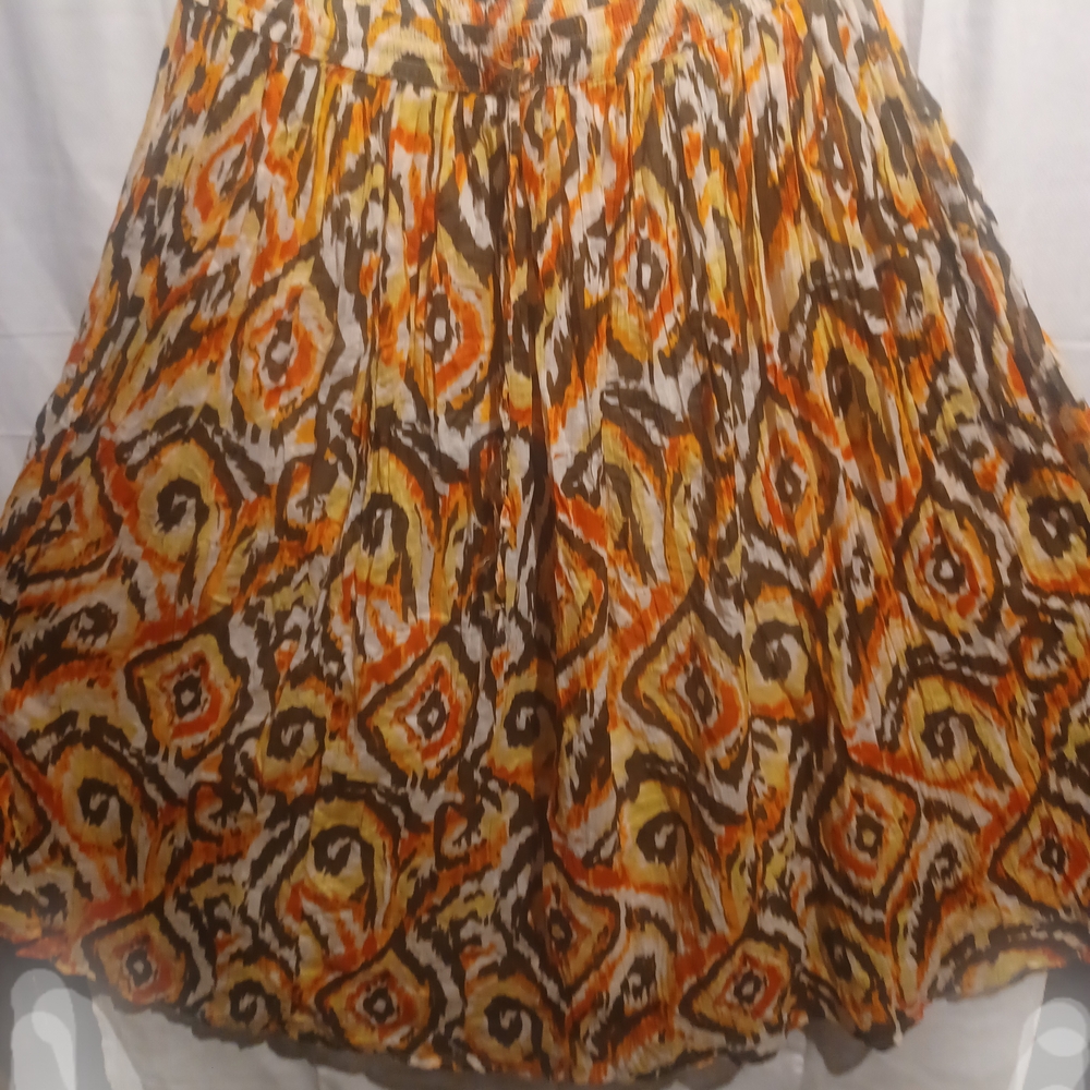 Studio West Women's Multicolor Patterned Skirt Si… - image 7